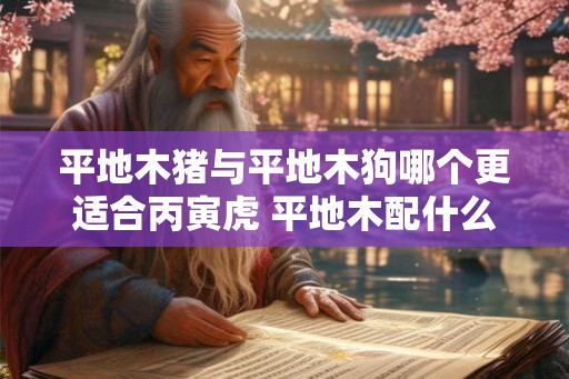 平地木猪与平地木狗哪个更适合丙寅虎 平地木配什么好