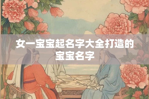 女一宝宝起名字大全打造的宝宝名字