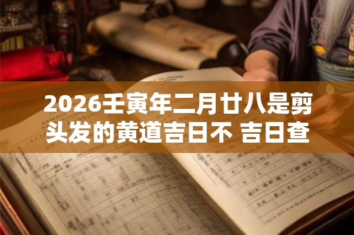 2026壬寅年二月廿八是剪头发的黄道吉日不 吉日查询