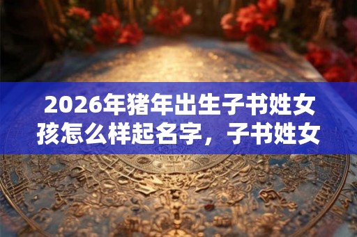 2026年猪年出生子书姓女孩怎么样起名字，子书姓女孩好名推荐