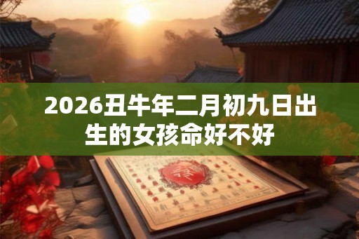 2026丑牛年二月初九日出生的女孩命好不好