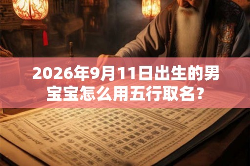 2026年9月11日出生的男宝宝怎么用五行取名? 2026年9月11日出生的男宝宝怎么用五行取名?
