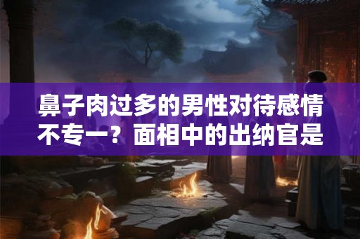 鼻子肉过多的男性对待感情不专一？面相中的出纳官是什么？