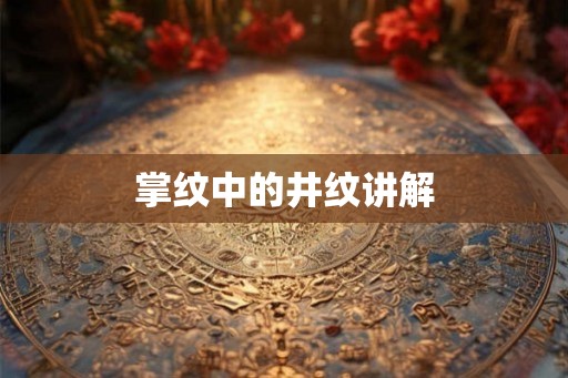 掌纹中的井纹讲解