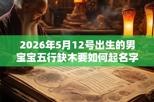 2026年5月12号出生的男宝宝五行缺木要如何起名字