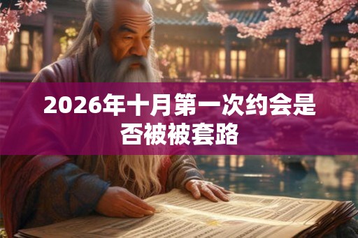 2026年十月第一次约会是否被被套路