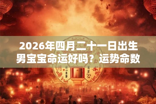 2026年四月二十一日出生男宝宝命运好吗？运势命数怎么样？