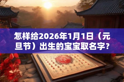 怎样给2026年1月1日（元旦节）出生的宝宝取名字？