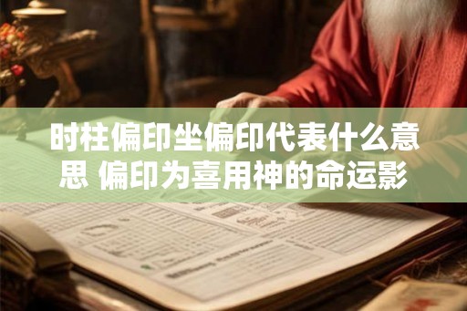 时柱偏印坐偏印代表什么意思 偏印为喜用神的命运影响