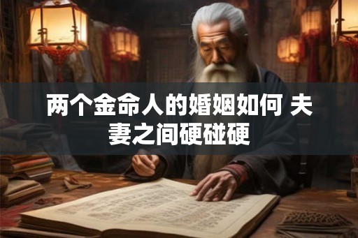两个金命人的婚姻如何 夫妻之间硬碰硬