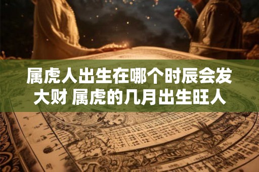 属虎人出生在哪个时辰会发大财 属虎的几月出生旺人旺己