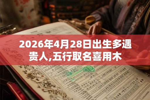 2026年4月28日出生多遇贵人,五行取名喜用木