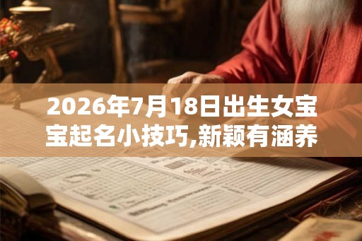 2026年7月18日出生女宝宝起名小技巧,新颖有涵养的名字