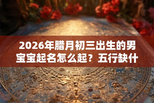2026年腊月初三出生的男宝宝起名怎么起?五行缺什么? 2026年腊月初三出生的男宝宝起名怎么起?五行缺什么?
