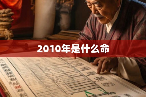 2010年是什么命