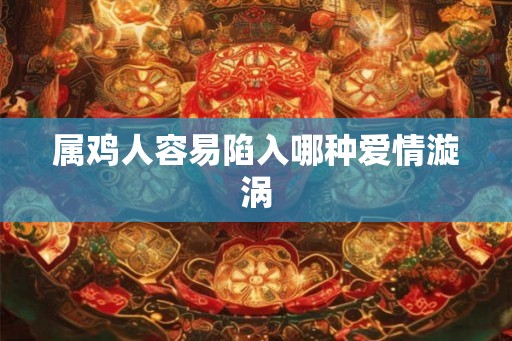 属鸡人容易陷入哪种爱情漩涡