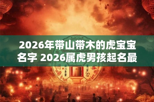 2026年带山带木的虎宝宝名字 2026属虎男孩起名最佳字