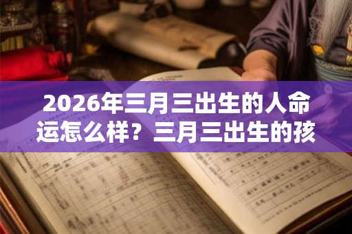 2026年三月三出生的人命运怎么样?三月三出生的孩子会通灵? 2026年三月三出生的人命运怎么样?三月三出生的孩子会通灵?