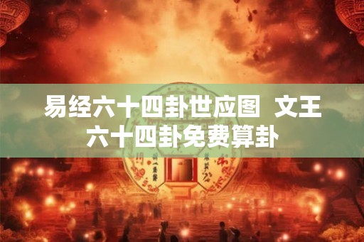 易经六十四卦世应图  文王六十四卦免费算卦