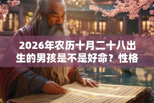 2026年农历十月二十八出生的男孩是不是好命?性格特点详解 2026年农历十月二十八出生的男孩是不是好命?性格特点详解