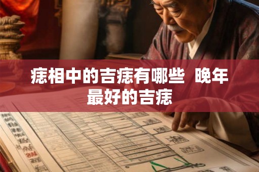 痣相中的吉痣有哪些 晚年最好的吉痣 痣相中的吉痣有哪些 晚年最好的吉痣