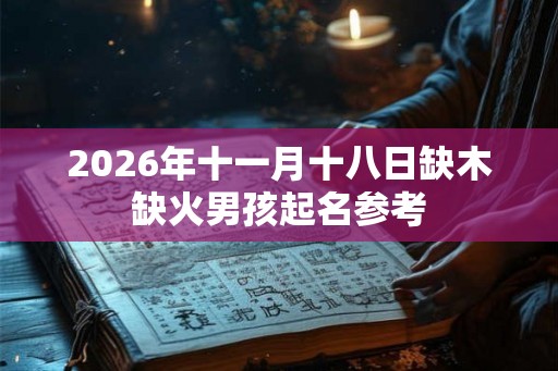 2026年十一月十八日缺木缺火男孩起名参考 2026年十一月十八日缺木缺火男孩起名参考