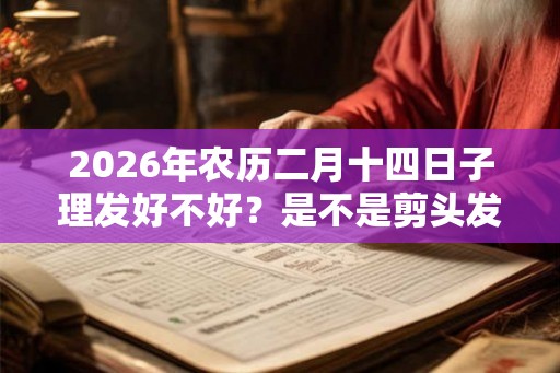 2026年农历二月十四日子理发好不好？是不是剪头发吉日？