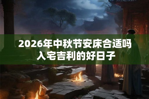 2026年中秋节安床合适吗 入宅吉利的好日子 2026年中秋节安床合适吗 入宅吉利的好日子