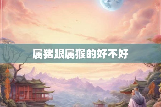 属猪跟属猴的好不好