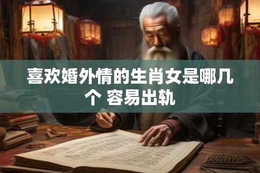 喜欢婚外情的生肖女是哪几个 容易出轨 喜欢婚外情的生肖女是哪几个 容易出轨