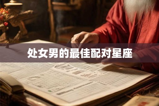 处女男的最佳配对星座