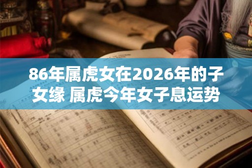 86年属虎女在2026年的子女缘 属虎今年女子息运势怎么样