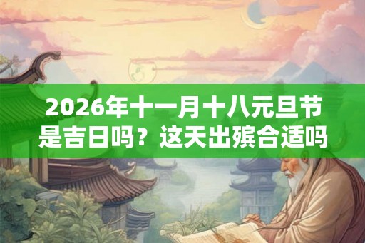 2026年十一月十八元旦节是吉日吗？这天出殡合适吗？