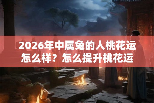 2026年中属兔的人桃花运怎么样？怎么提升桃花运