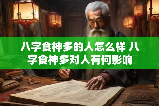 八字食神多的人怎么样 八字食神多对人有何影响 八字食神多的人怎么样 八字食神多对人有何影响