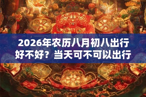 2026年农历八月初八出行好不好？当天可不可以出行？