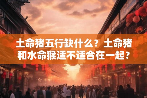 土命猪五行缺什么？土命猪和水命猴适不适合在一起？