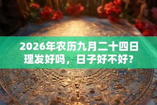 2026年农历九月二十四日理发好吗，日子好不好？