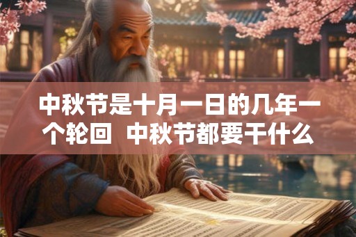中秋节是十月一日的几年一个轮回  中秋节都要干什么