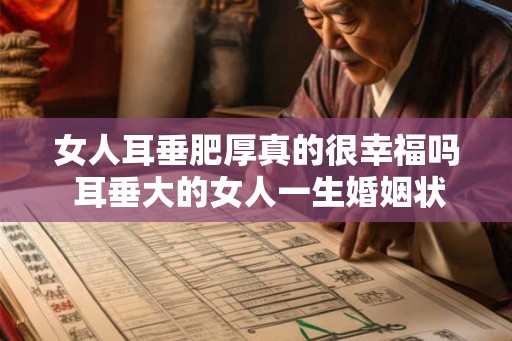 女人耳垂肥厚真的很幸福吗 耳垂大的女人一生婚姻状况
