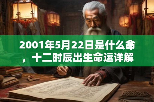 2001年5月22日是什么命,十二时辰出生命运详解 2001年5月22日是什么命,十二时辰出生命运详解