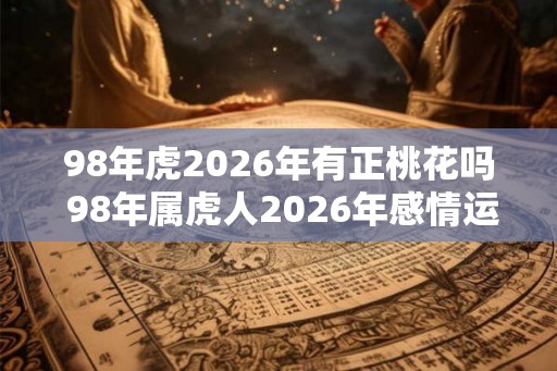 98年虎2026年有正桃花吗 98年属虎人2026年感情运
