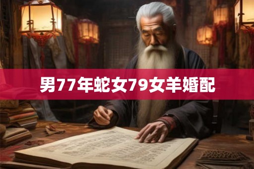 男77年蛇女79女羊婚配