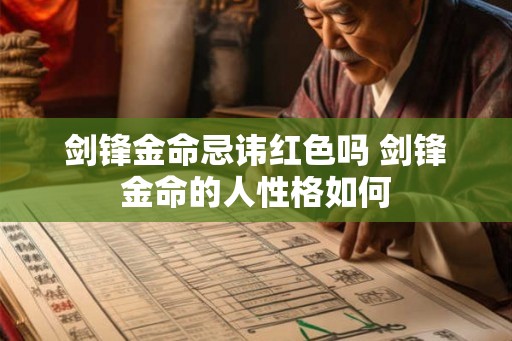 剑锋金命忌讳红色吗 剑锋金命的人性格如何