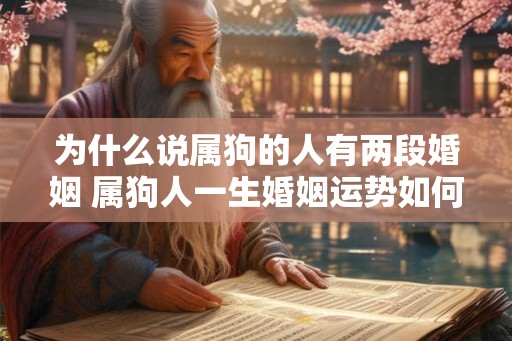 为什么说属狗的人有两段婚姻 属狗人一生婚姻运势如何