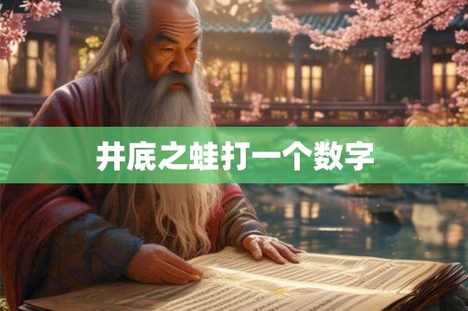 井底之蛙打一个数字