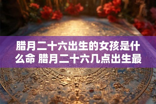腊月二十六出生的女孩是什么命 腊月二十六几点出生最好