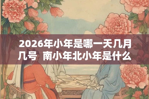 2026年小年是哪一天几月几号  南小年北小年是什么意思