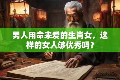男人用命来爱的生肖女，这样的女人够优秀吗？