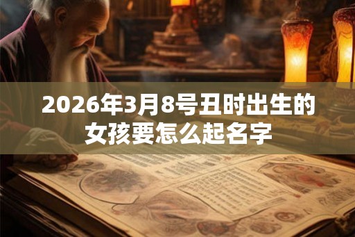 2026年3月8号丑时出生的女孩要怎么起名字